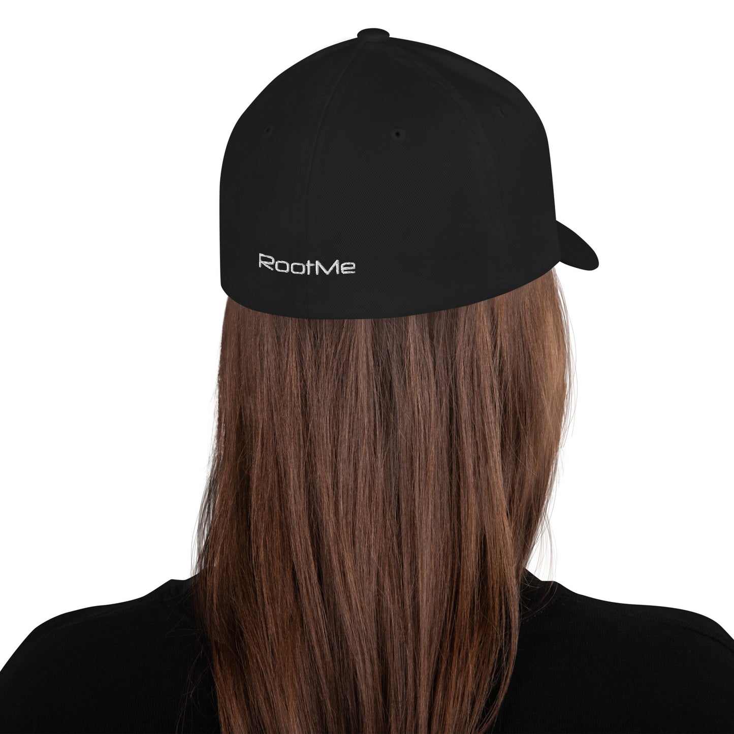 black embroidered Cap