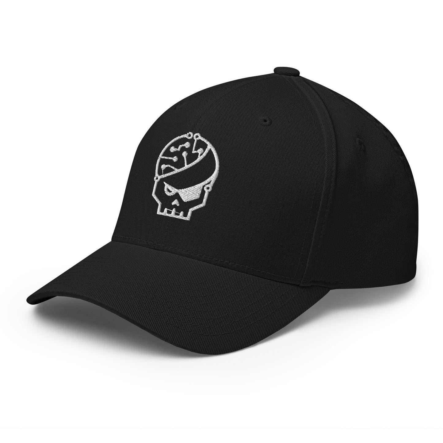 black embroidered Cap