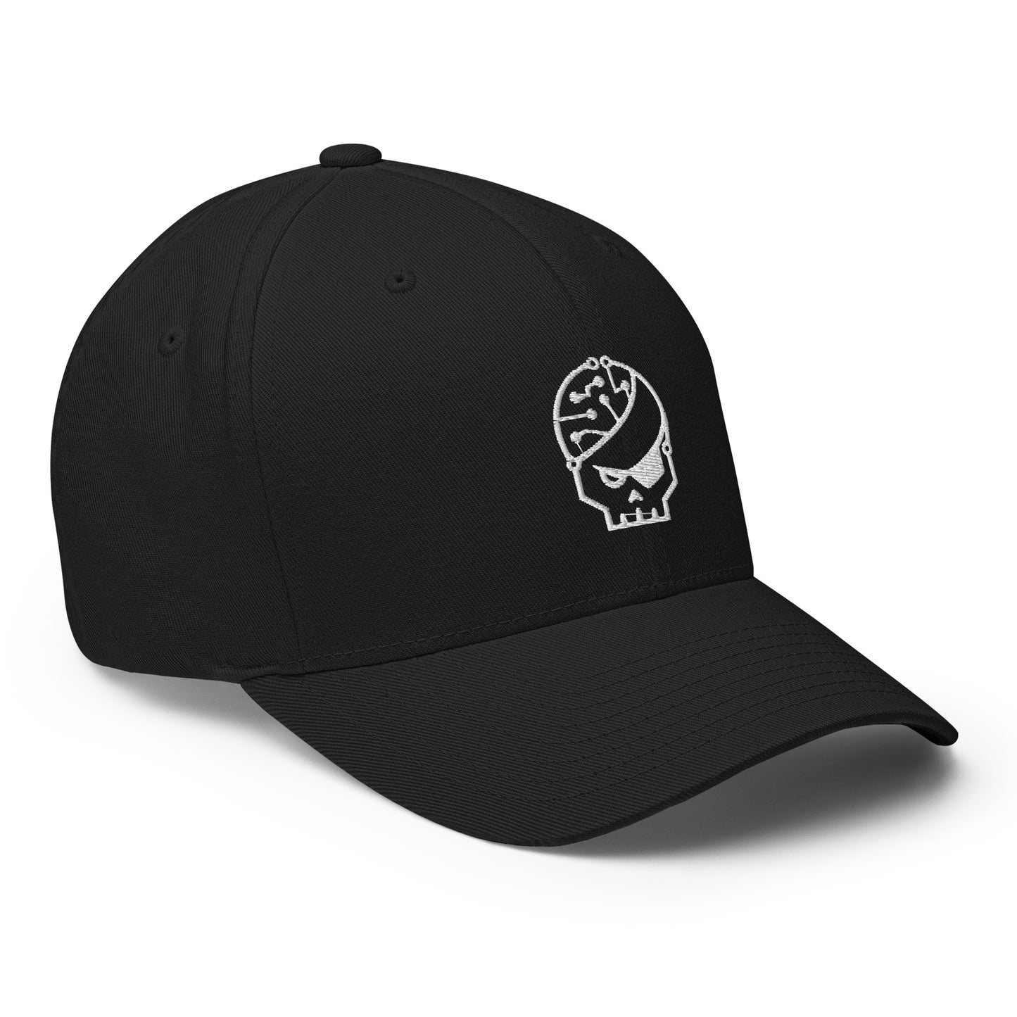 black embroidered Cap