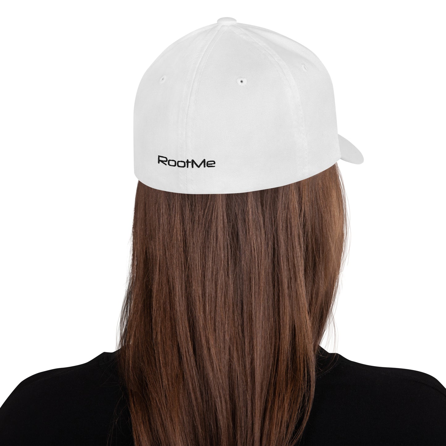 white embroidered Cap