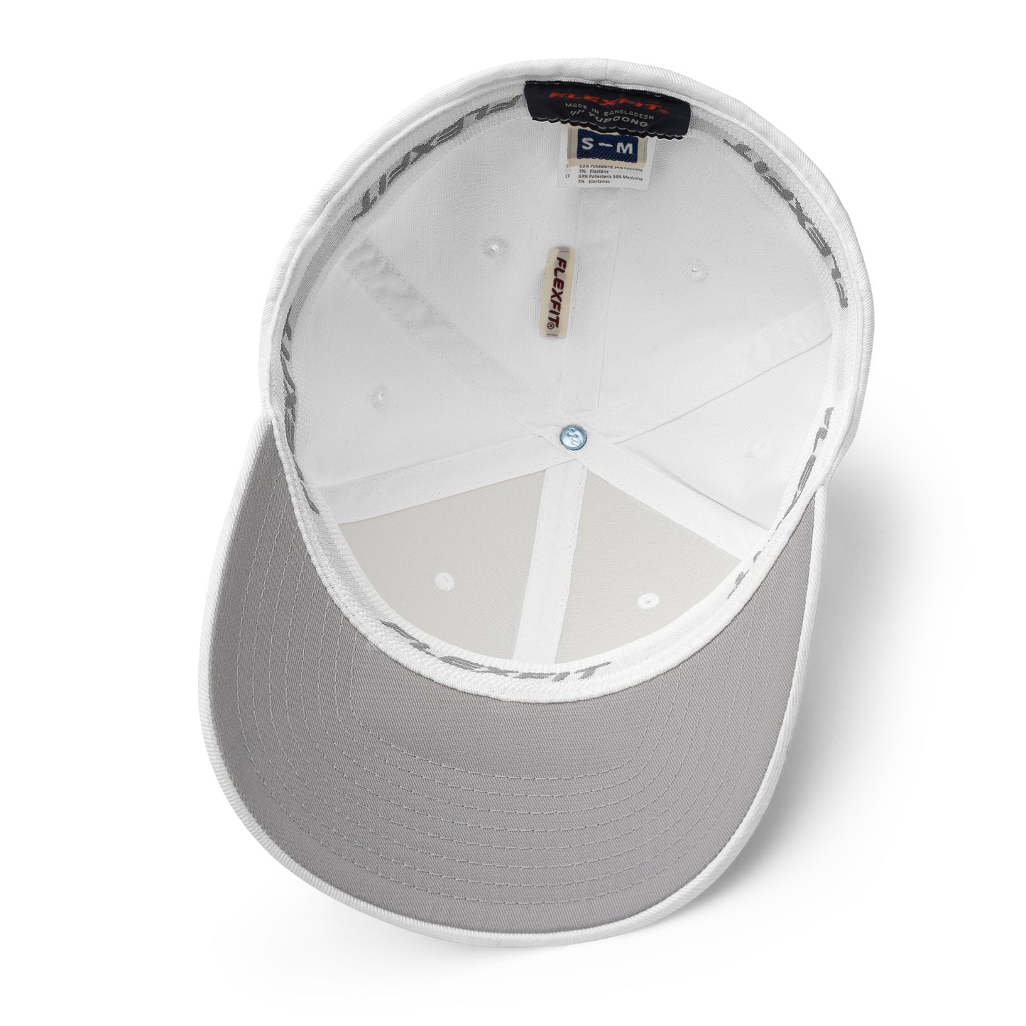 white embroidered Cap
