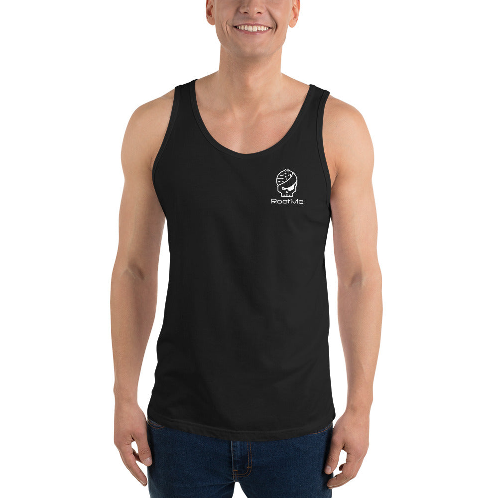 Men's black Tank Top