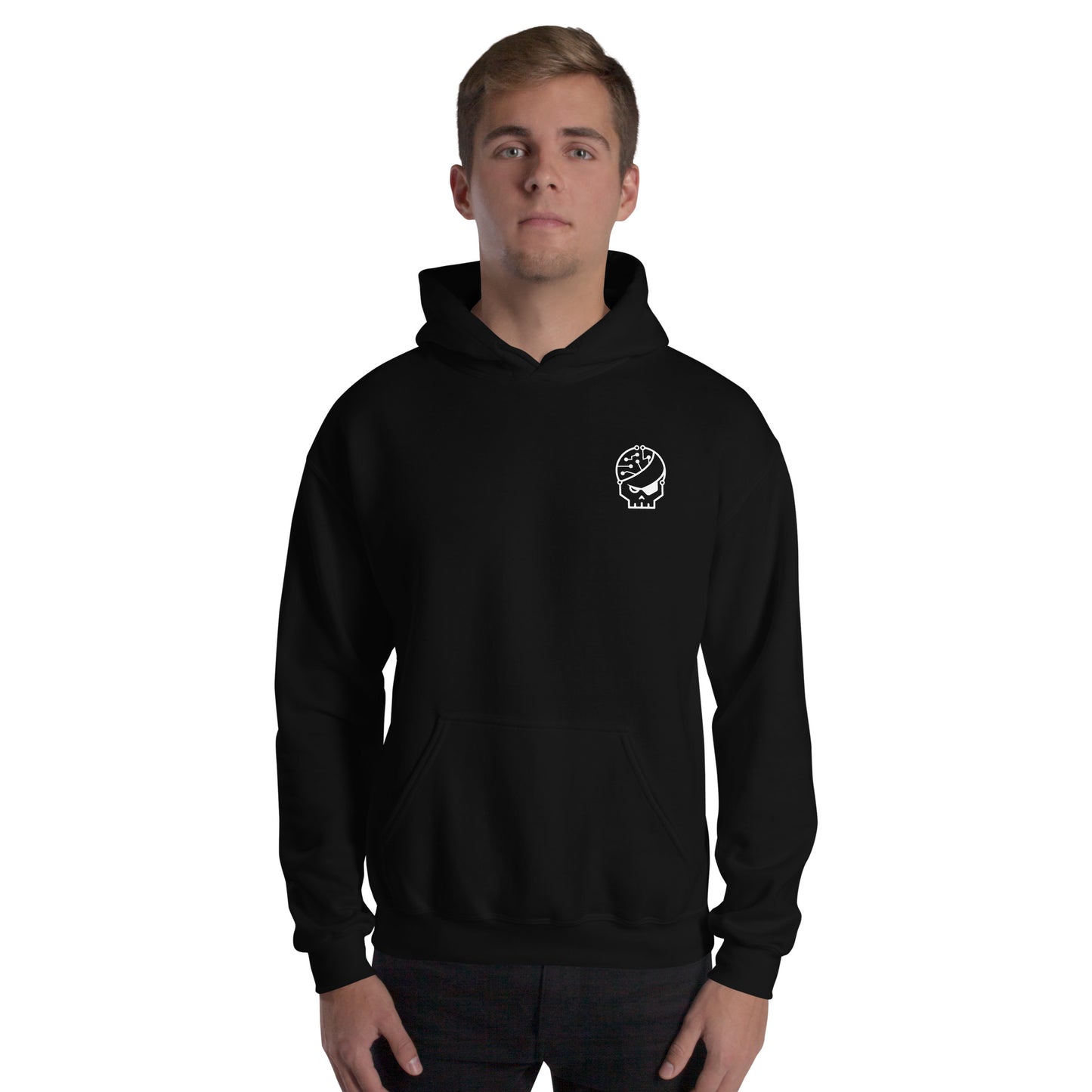 Sweat à capuche noir - Style 1