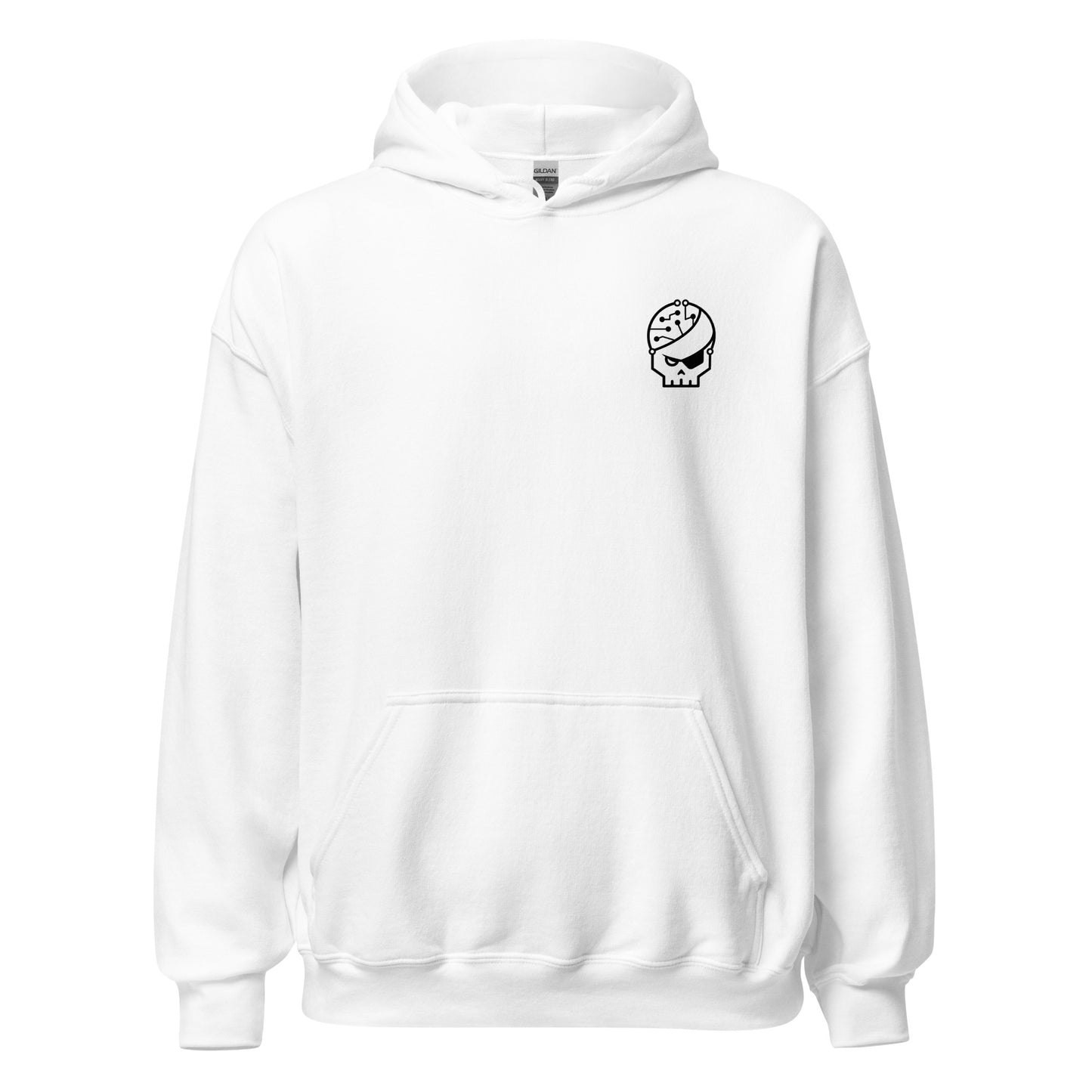Sweat à capuche blanc - Style 1