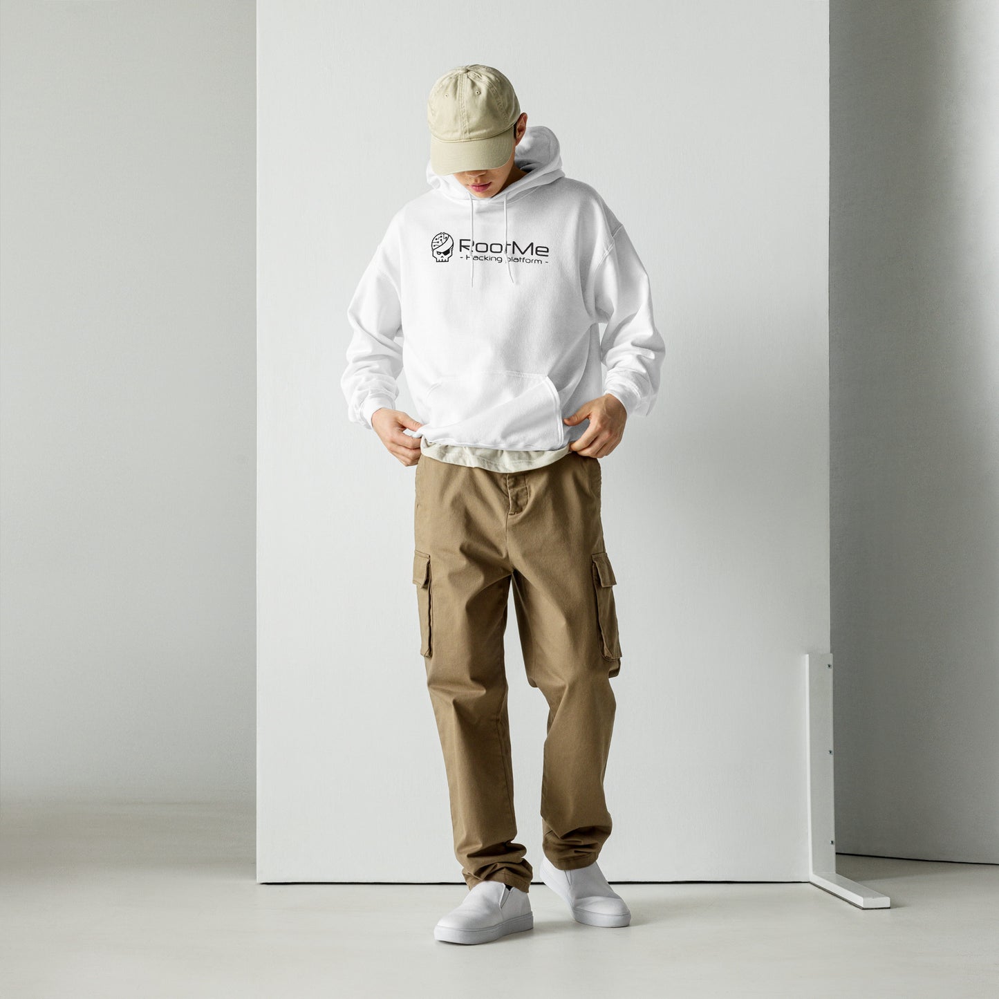 white Hoodie - Style 3