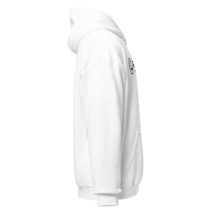 Sweat à capuche blanc - Style 3